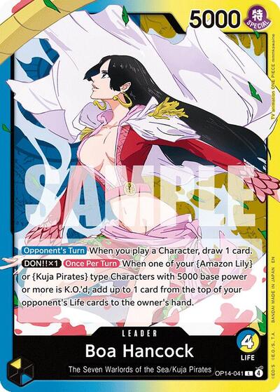 Boa Hancock #OP14-041 The Azure Sea's Seven