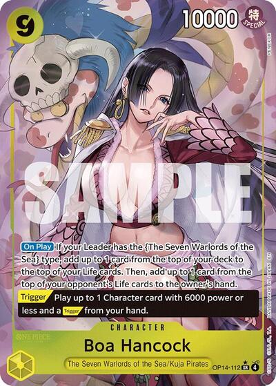 Boa Hancock - OP14-112 (Alternate Art) #OP14-112 The Azure Sea's Seven