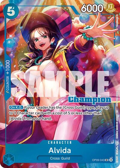 Alvida (CS 25-26 Winner Card Set 2) #OP09-043 One Piece Promotion Cards
