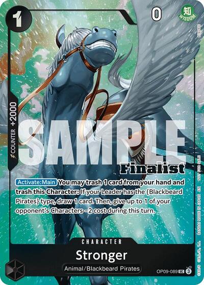Stronger (CS 25-26 Finalist Card Set 2) #OP09-089 One Piece Promotion Cards