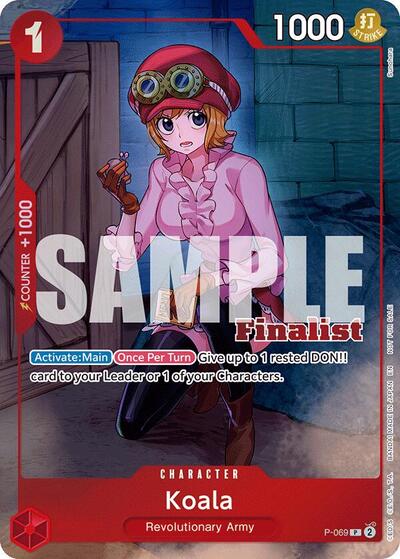 Koala (CS 25-26 Finalist Card Set 2) #P-069 One Piece Promotion Cards