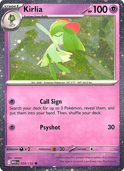 Kirlia #59 Miscellaneous Cards & Products