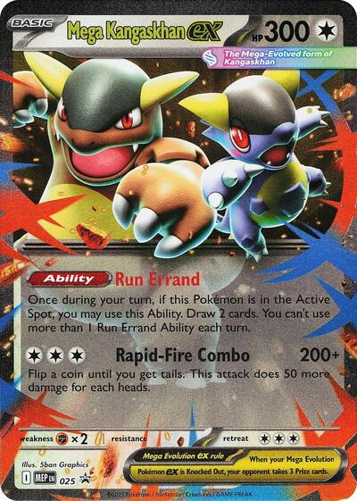 Mega Kangaskhan ex #25 Mega Evolution Promo