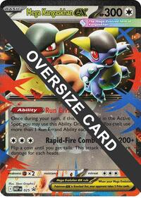 Mega Kangaskhan ex #25 Jumbo Cards