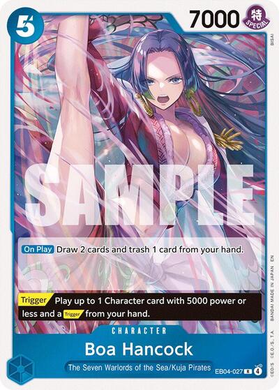 Boa Hancock #EB04-027 The Azure Sea's Seven