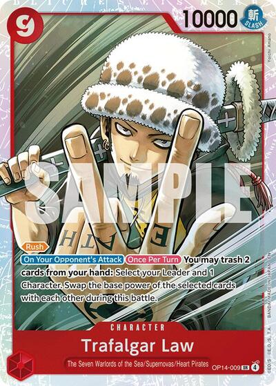 Trafalgar Law #OP14-009 The Azure Sea's Seven
