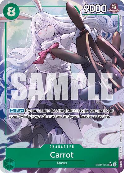 Carrot (Alternate Art) #EB04-013 The Azure Sea's Seven