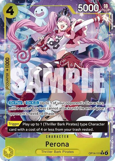 Perona - OP14-111 (Alternate Art) #OP14-111 The Azure Sea's Seven