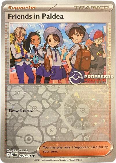 Friends in Paldea #109 Professor Program Promos