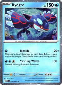 Kyogre #34 Miscellaneous Cards & Products
