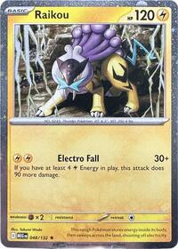 Raikou #48 Miscellaneous Cards & Products