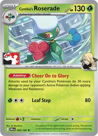 Cynthia's Roserade Prize Pack Series Cards #8