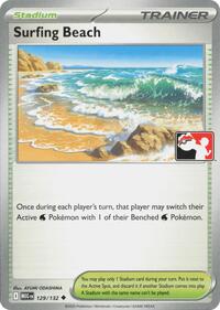Surfing Beach #129 Prize Pack Series Cards