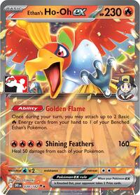 Ethan's Ho-Oh ex #39 Prize Pack Series Cards
