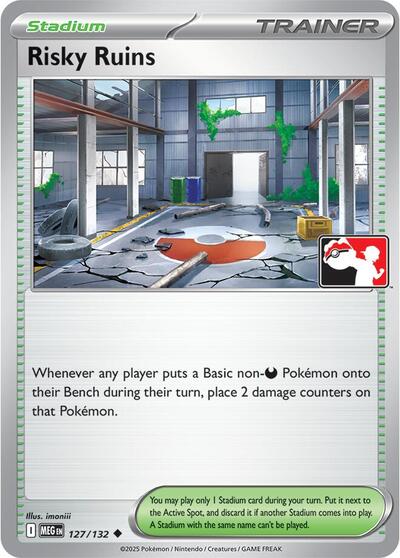 Risky Ruins #127 Prize Pack Series Cards