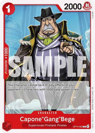 Capone"Gang"Bege #OP14-003 The Azure Sea's Seven