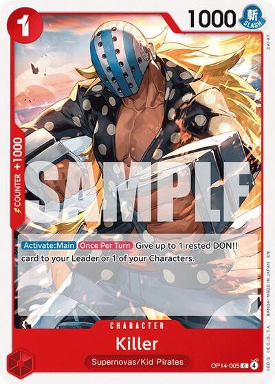 Killer #OP14-005 The Azure Sea's Seven