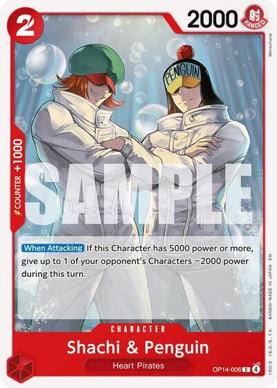 Shachi & Penguin #OP14-006 The Azure Sea's Seven