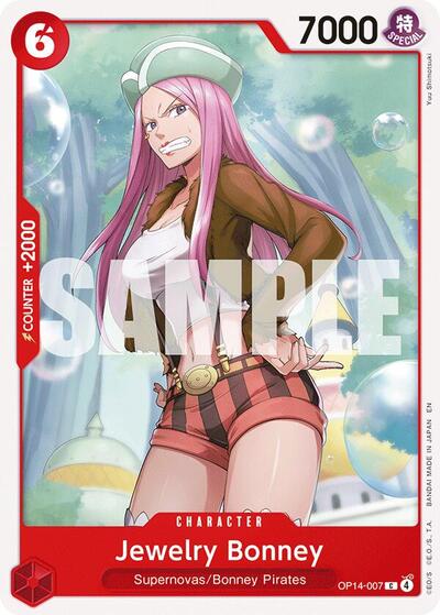 Jewelry Bonney #OP14-007 The Azure Sea's Seven