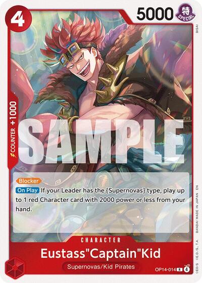 Eustass"Captain"Kid #OP14-014 The Azure Sea's Seven