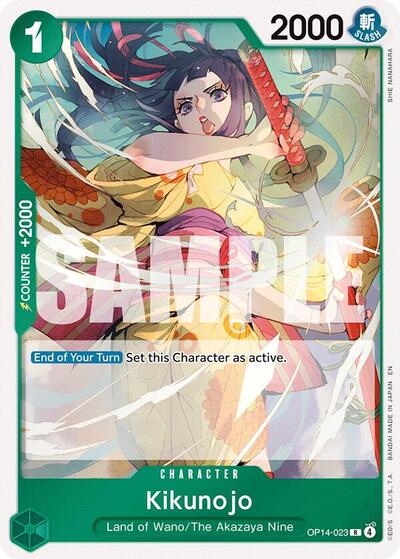 Kikunojo #OP14-023 The Azure Sea's Seven