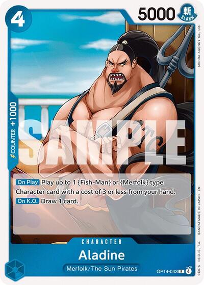 Aladine #OP14-043 The Azure Sea's Seven