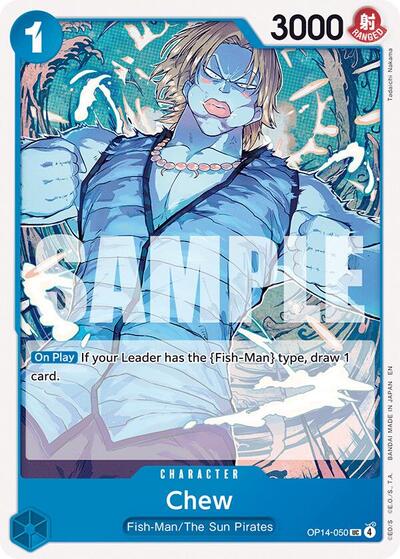 Chew #OP14-050 The Azure Sea's Seven