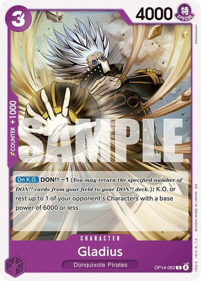 Gladius #OP14-062 The Azure Sea's Seven