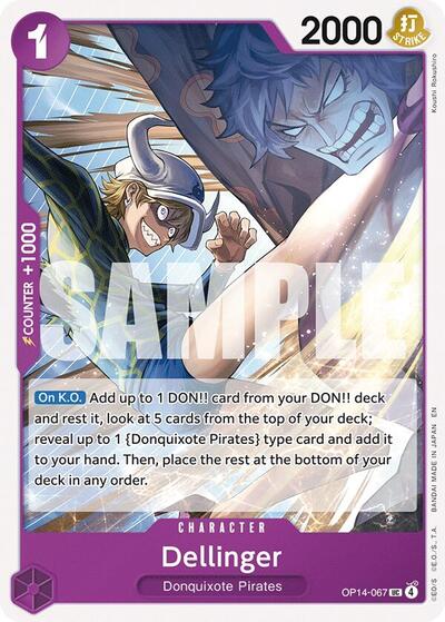 Dellinger #OP14-067 The Azure Sea's Seven