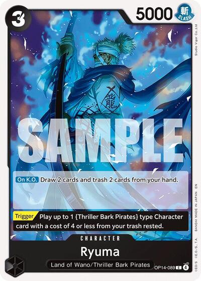 Ryuma #OP14-089 The Azure Sea's Seven