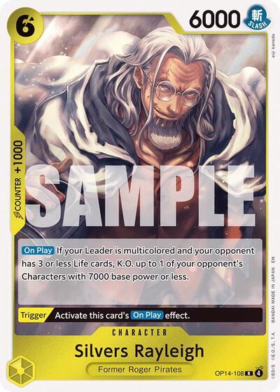 Silvers Rayleigh #OP14-108 The Azure Sea's Seven