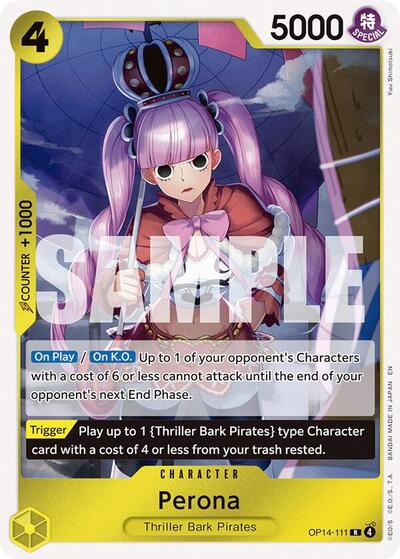 Perona #OP14-111 The Azure Sea's Seven