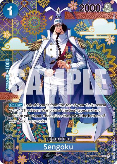 Sengoku - OP07-046 (SP) #OP07-046 The Azure Sea's Seven