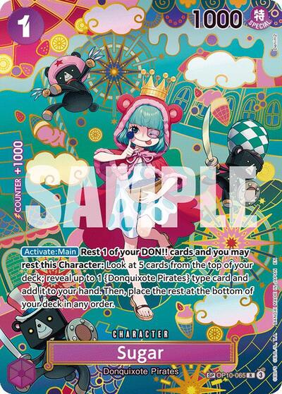Sugar - OP10-065 (SP) #OP10-065 The Azure Sea's Seven