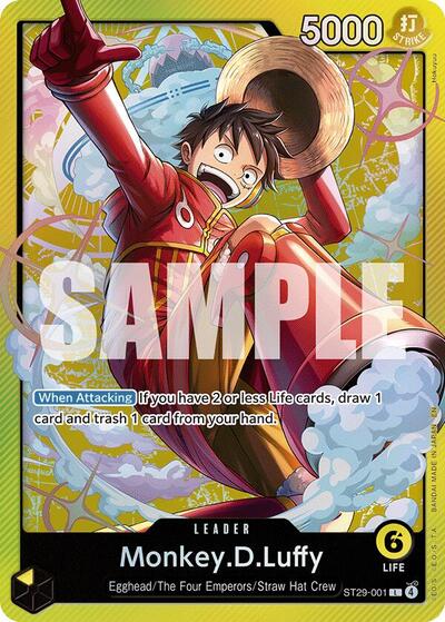 Monkey.D.Luffy #ST29-001 Starter Deck 29: Egghead