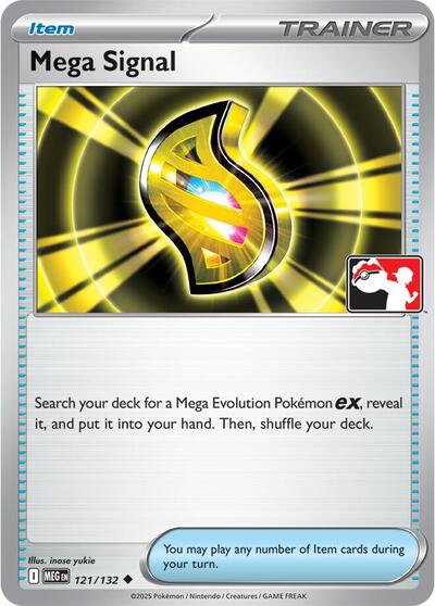 Mega Signal #121 Prize Pack Series Cards