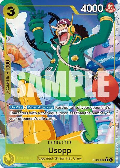 Usopp (Full Art) #ST29-002 Starter Deck 29: Egghead