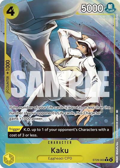 Kaku (Full Art) #ST29-003 Starter Deck 29: Egghead