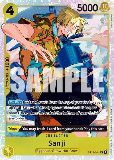 Sanji #ST29-004 Starter Deck 29: Egghead