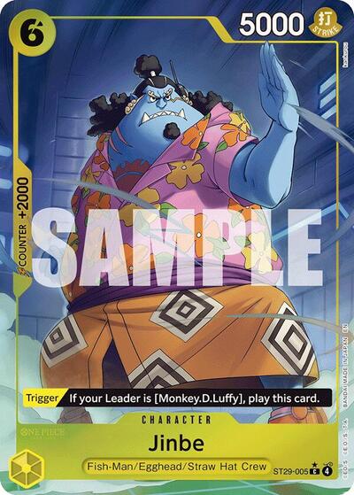 Jinbe (Full Art) #ST29-005 Starter Deck 29: Egghead