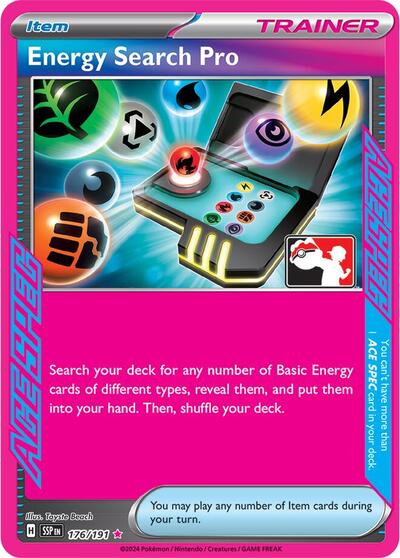 Energy Search Pro #176 Prize Pack Series Cards