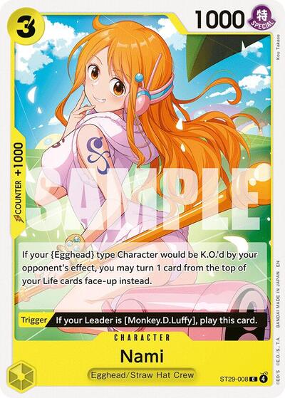 Nami #ST29-008 Starter Deck 29: Egghead