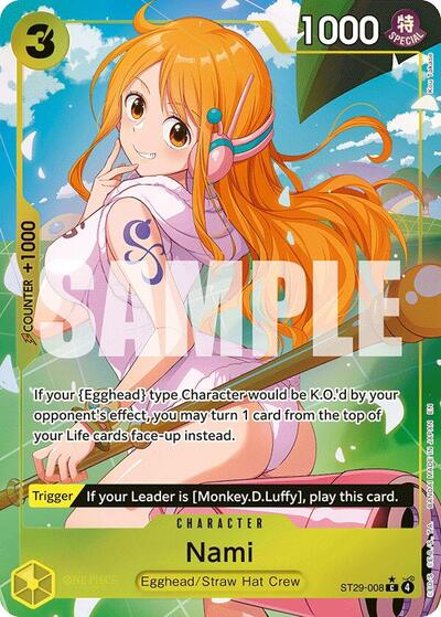 Nami (Full Art) #ST29-008 Starter Deck 29: Egghead