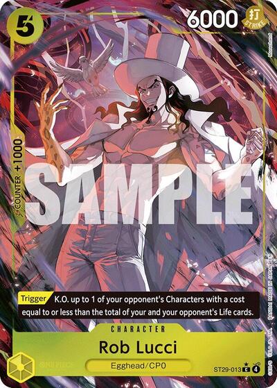 Rob Lucci (Full Art) #ST29-013 Starter Deck 29: Egghead