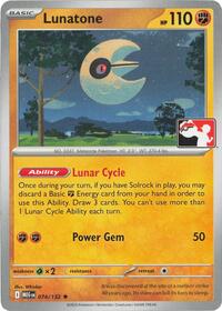 Lunatone Prize Pack Series Cards #74