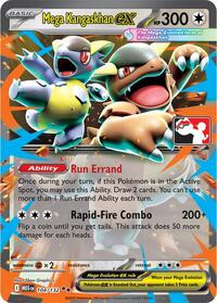 Mega Kangaskhan ex #104 Prize Pack Series Cards