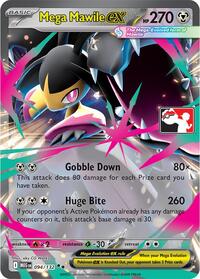 Mega Mawile ex #94 Prize Pack Series Cards
