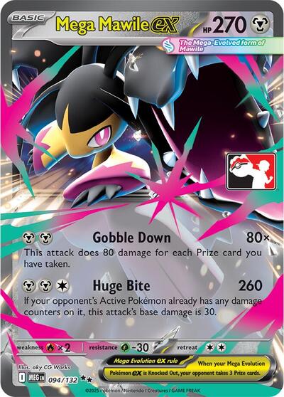 Mega Mawile ex #94 Prize Pack Series Cards