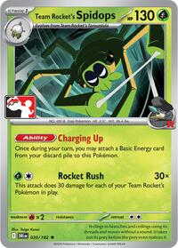 Team Rocket's Spidops #20 Prize Pack Series Cards
