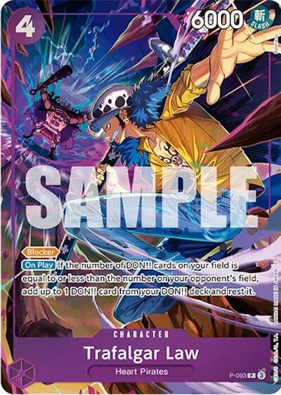 Trafalgar Law (Illustration Box Vol.6) #P-093 One Piece Promotion Cards